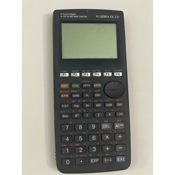 Casio Algebra FX 2.0 Scientific Graphing Calculator With Flash Memory &tested - Picture 1 of 6